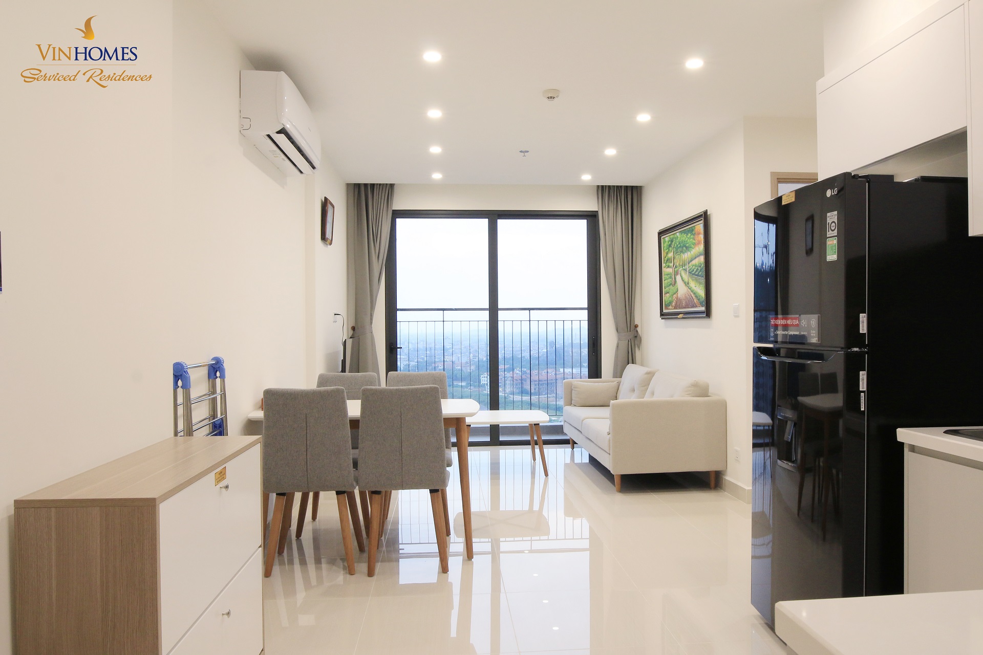 Ảnh thực tế căn hộ 2PN+1 tại Vinhomes Smart City Tây Mỗ Ảnh thực tế căn hộ 2PN+1 tại Vinhomes Smart City Tây Mỗ