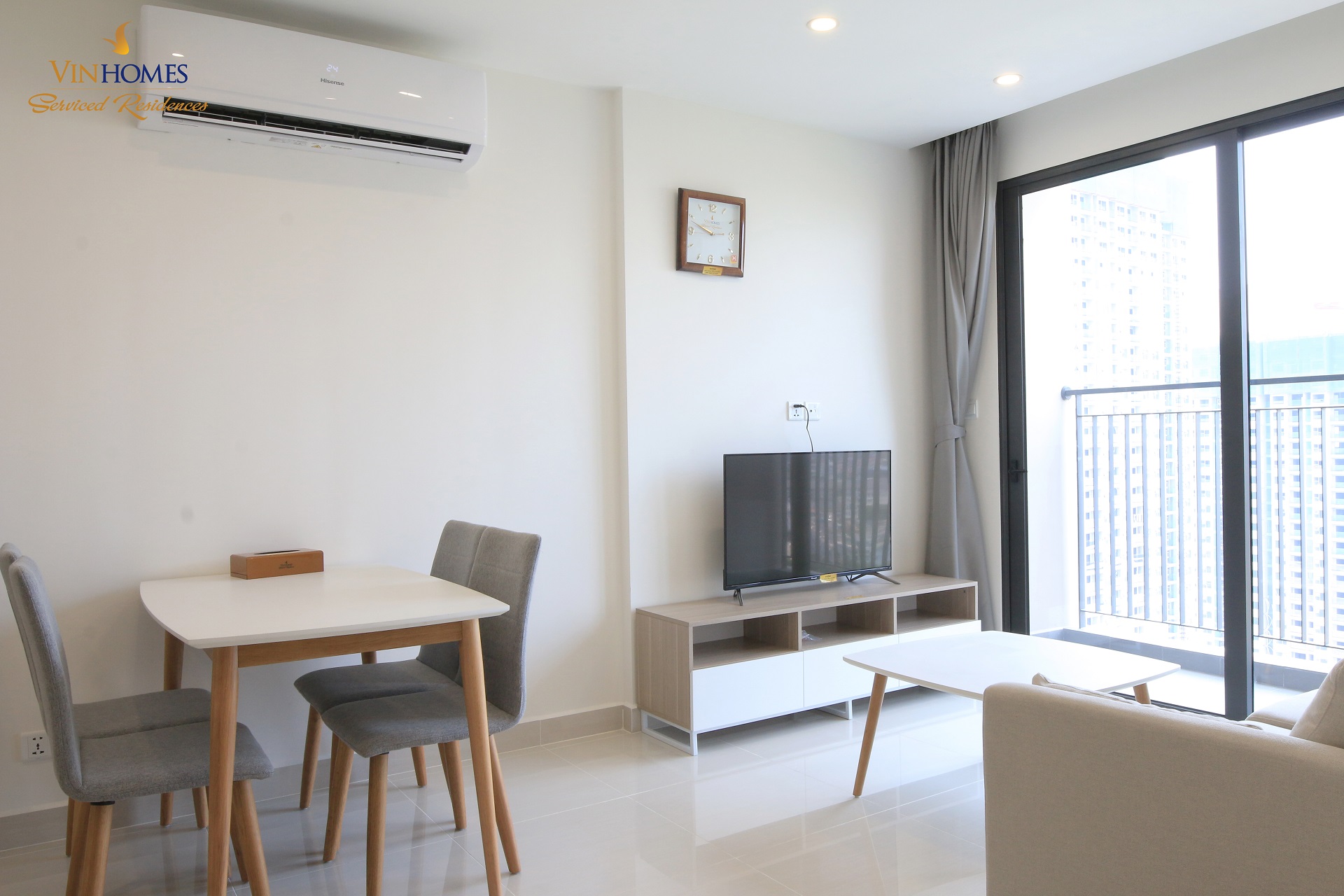 Ảnh thực tế căn hộ 2PN+1 tại Vinhomes Smart City Tây Mỗ Ảnh thực tế căn hộ 2PN+1 tại Vinhomes Smart City Tây Mỗ