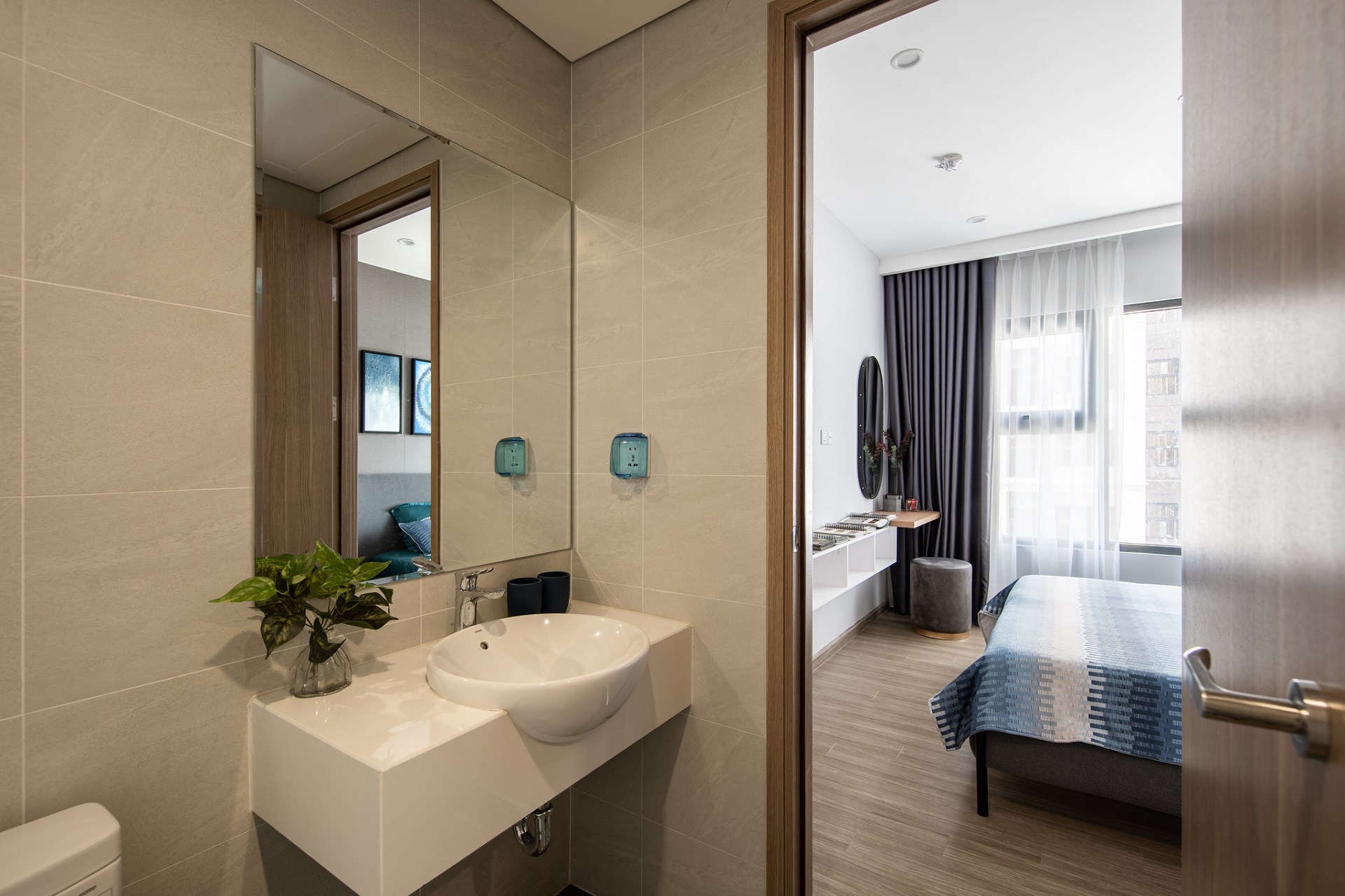 Ảnh thực tế căn hộ 2PN+1 tại Vinhomes Smart City Tây Mỗ Ảnh thực tế căn hộ 2PN+1 tại Vinhomes Smart City Tây Mỗ