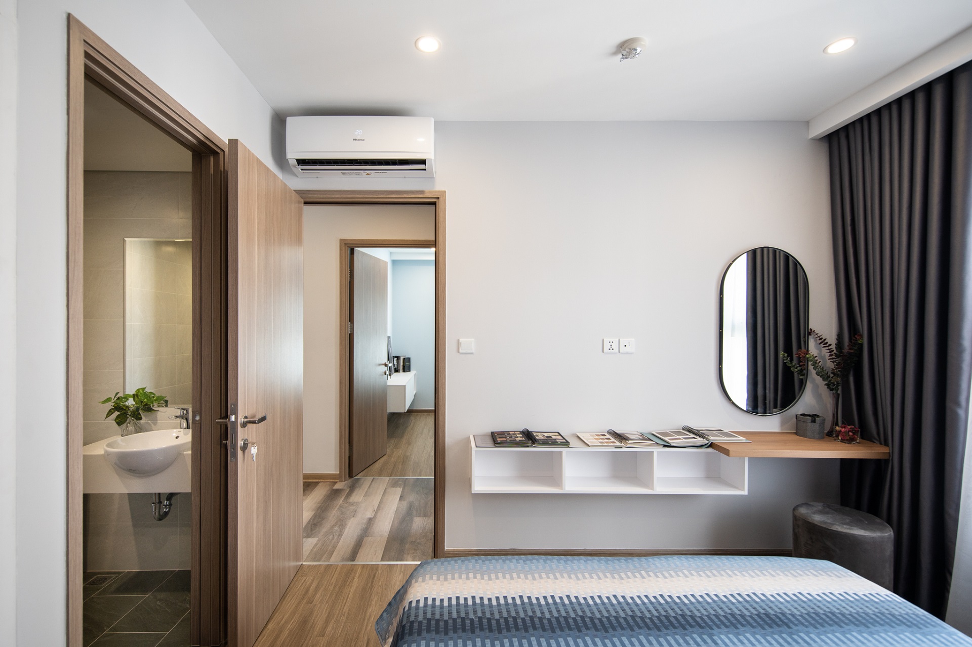Ảnh thực tế căn hộ 2PN+1 tại Vinhomes Smart City Tây Mỗ Ảnh thực tế căn hộ 2PN+1 tại Vinhomes Smart City Tây Mỗ