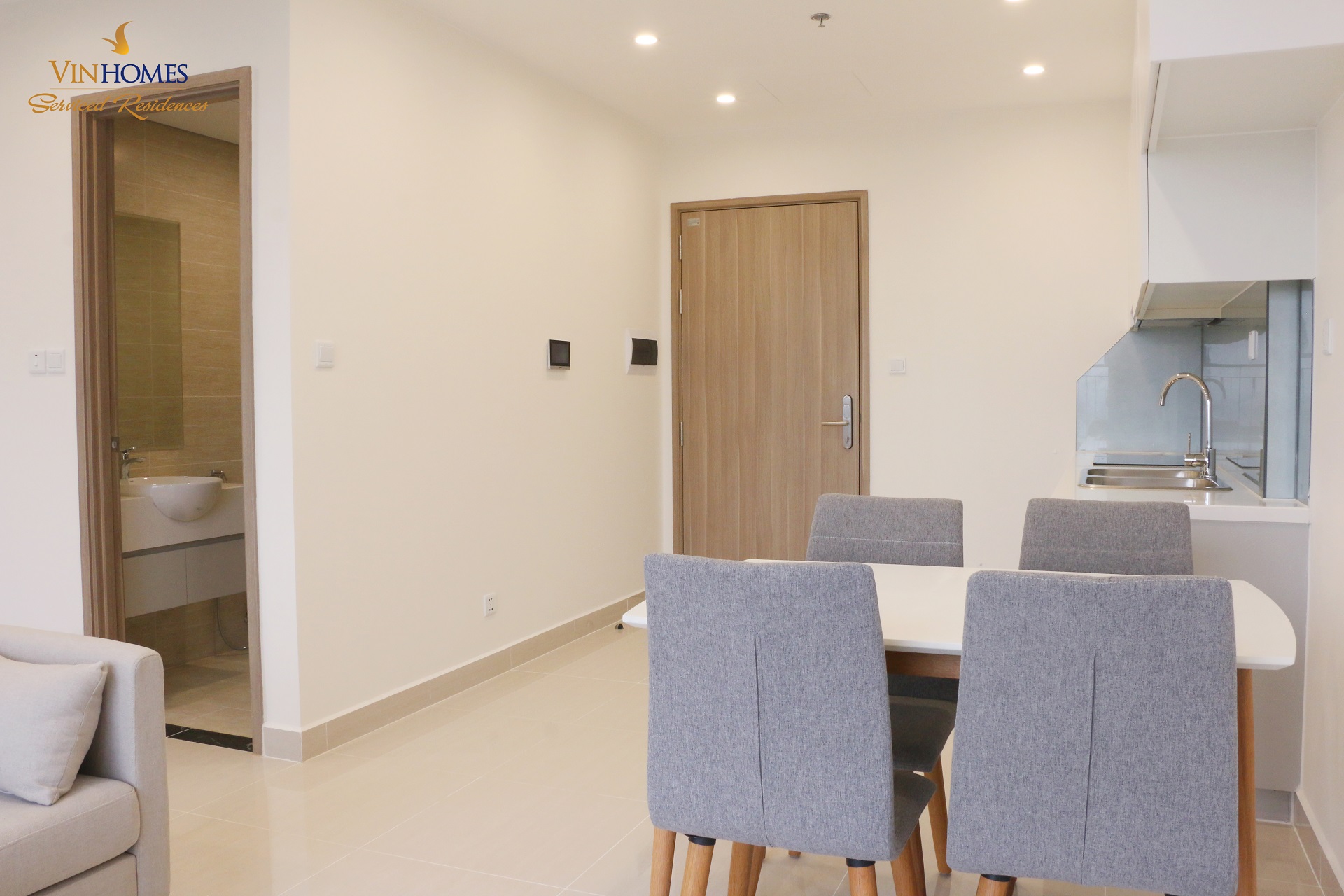 Nội thất bàn giao căn hộ Vinhomes Smart City Tây Mỗ Nội thất bàn giao căn hộ Vinhomes Smart City Tây Mỗ