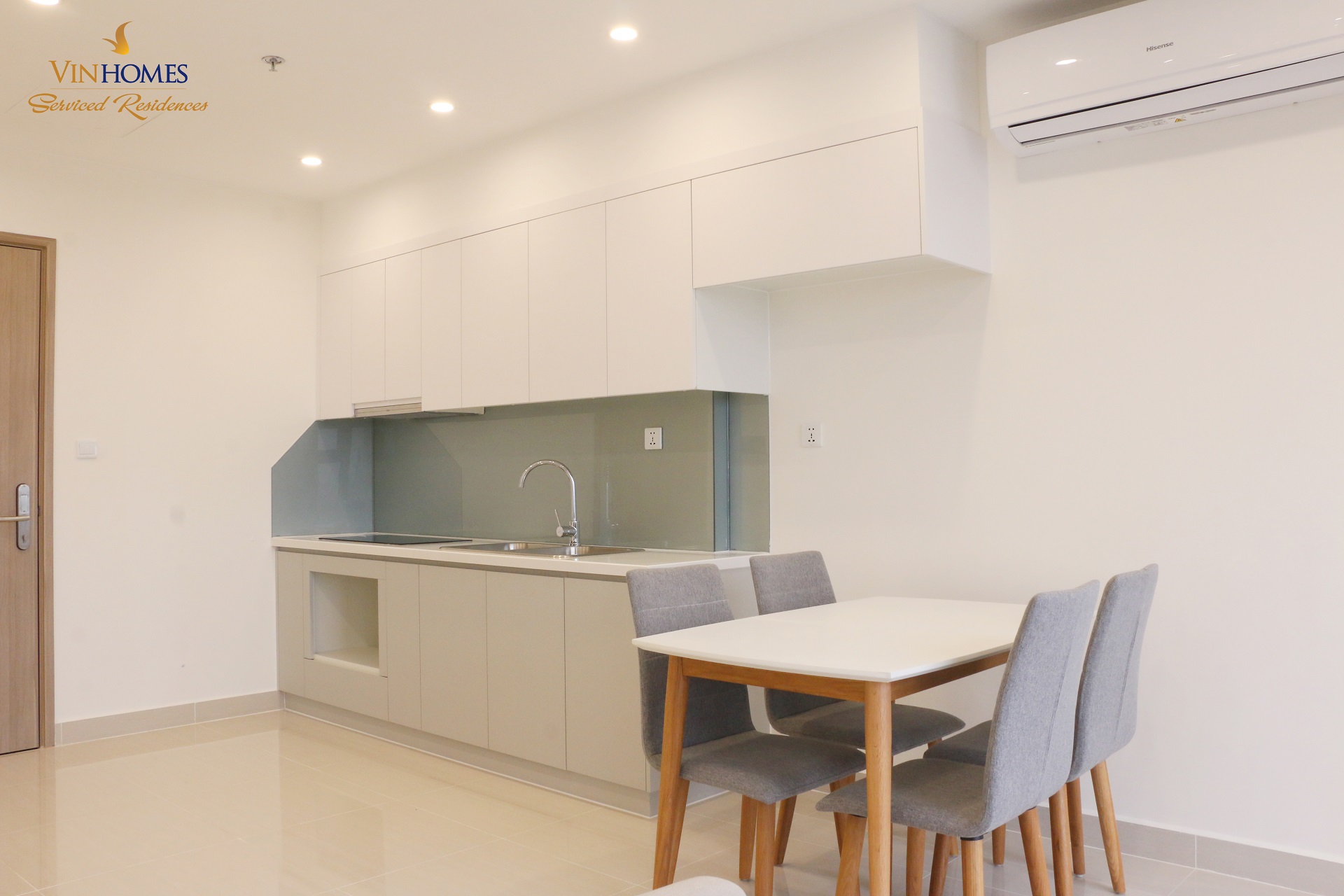 Nội thất bàn giao căn hộ Vinhomes Smart City Tây Mỗ