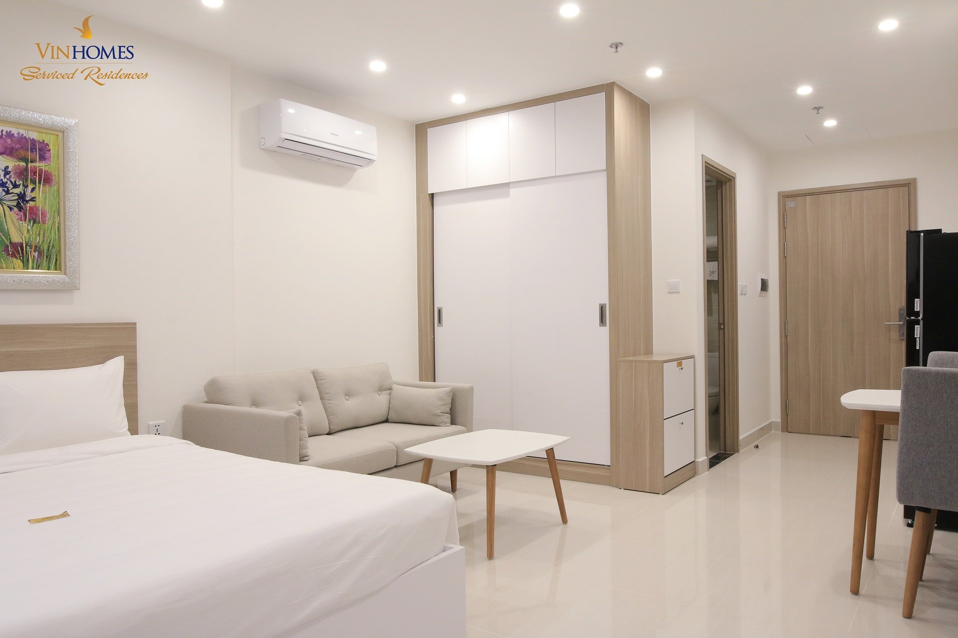 Nội thất bàn giao căn hộ Vinhomes Smart City Tây Mỗ